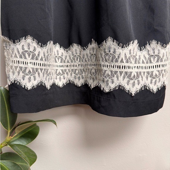 Jessica Simpson Womens Maternity Cotton Dress Small Lace Coquette Baby Shower‎ - Picture 3 of 6